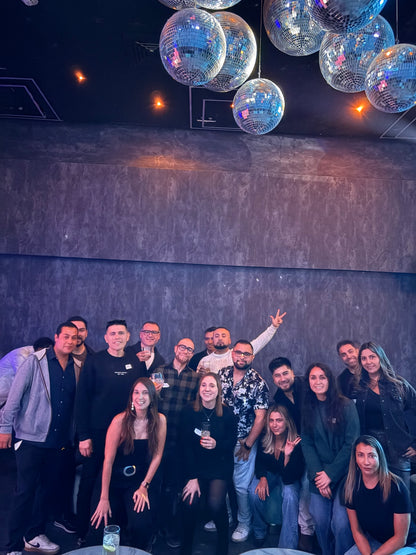 clase de coctelería + fiesta